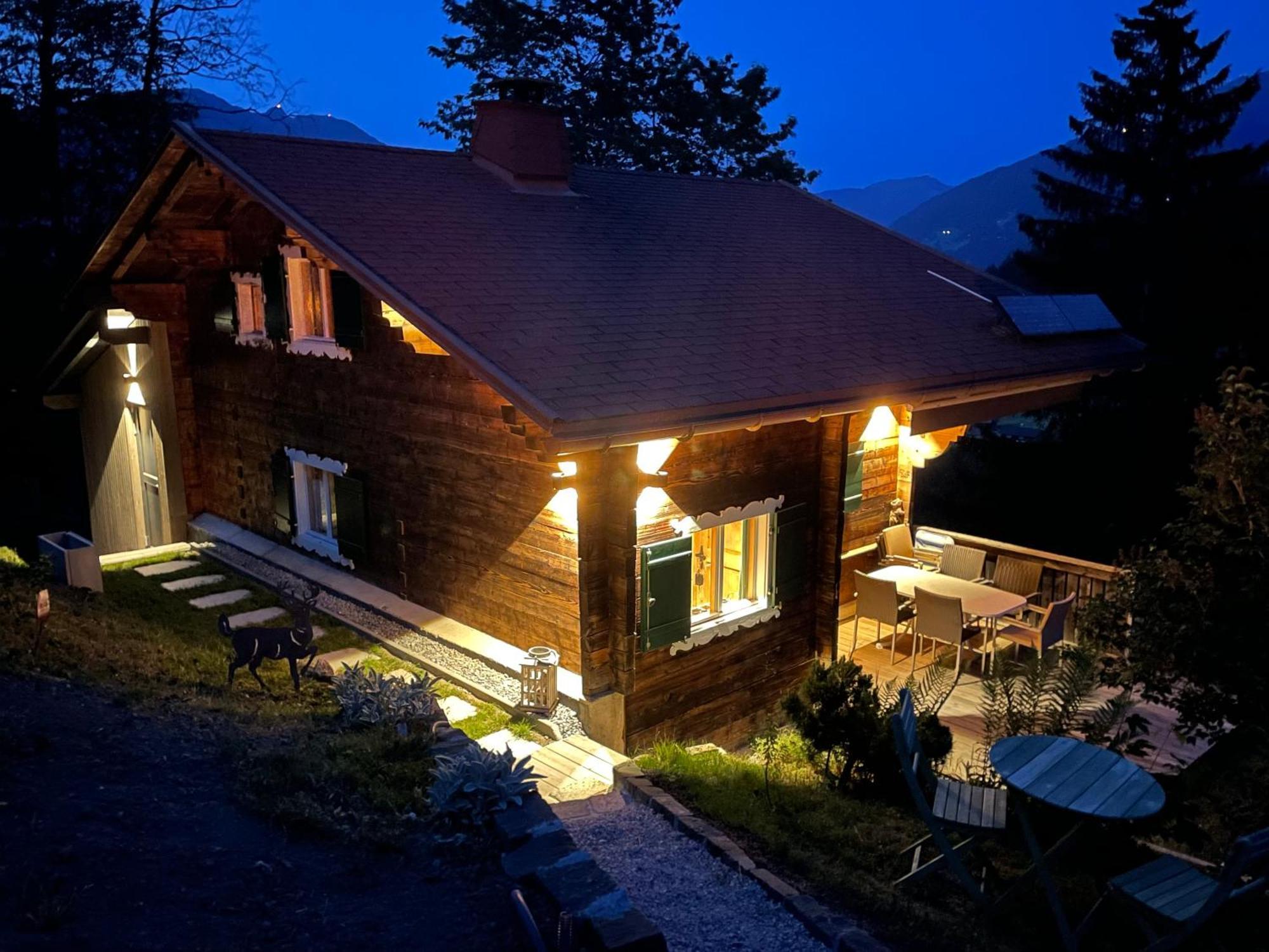 Alpenchalet Piz Huesli Чаггунс Экстерьер фото